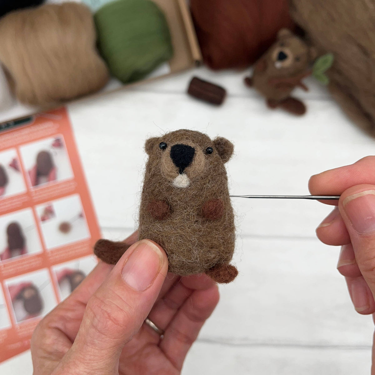 Beaver - Needle Felting Kit