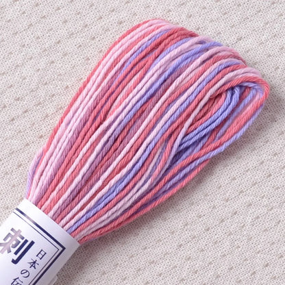 Olympus Sashiko Thread Variegated - 20 Meter Skeins