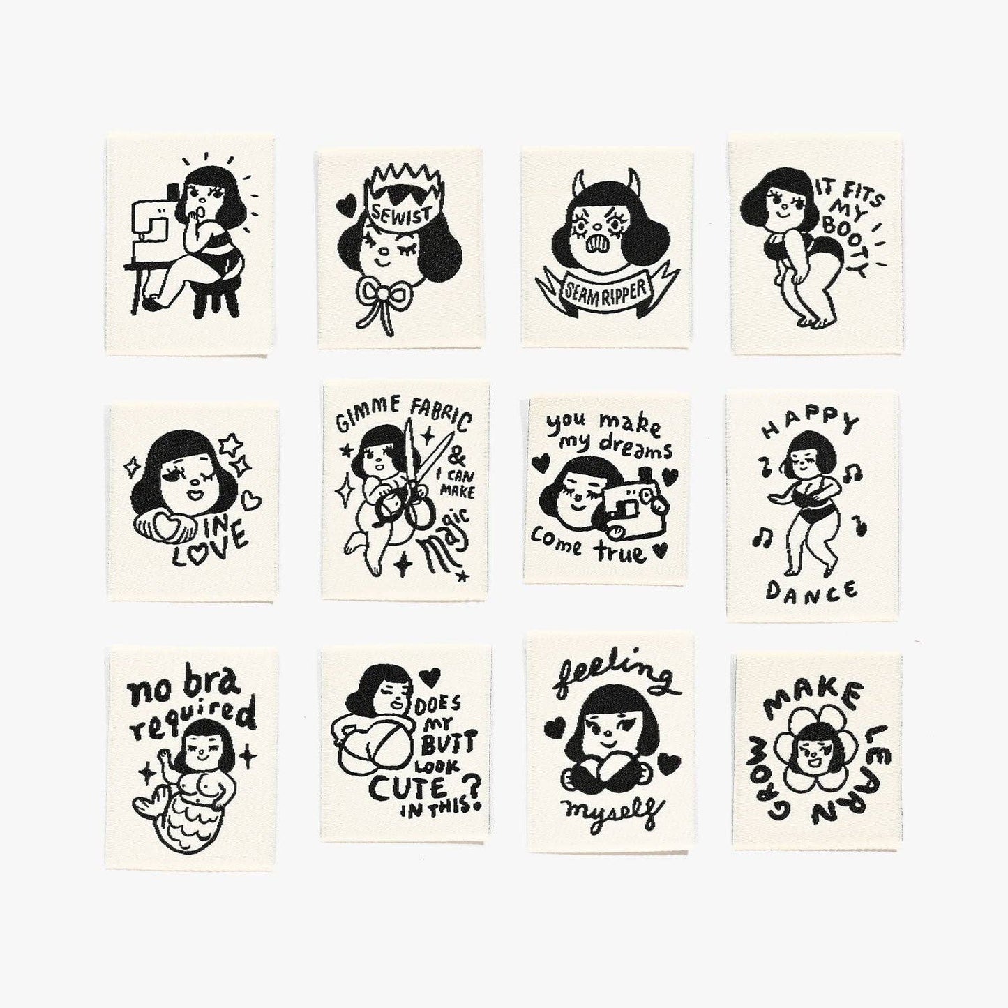 Sew-In Love + Feeling Yourself - Mel Stringer x KATM Woven Label Collab