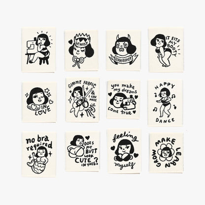 Sew-In Love + Feeling Yourself - Mel Stringer x KATM Woven Label Collab