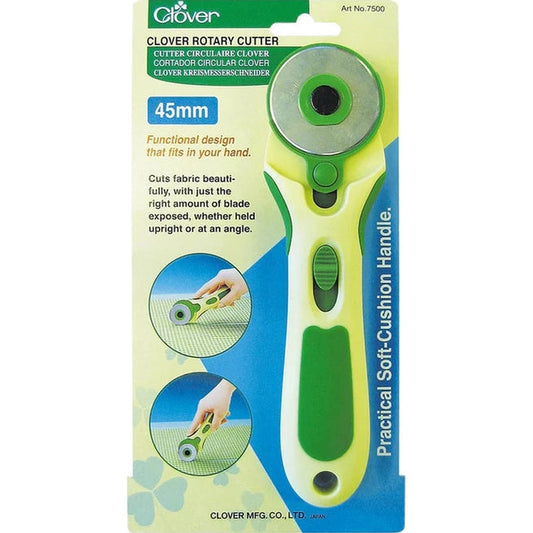 Clover Soft Cushion Handle Rotary Cutter | 28mm or 45mm