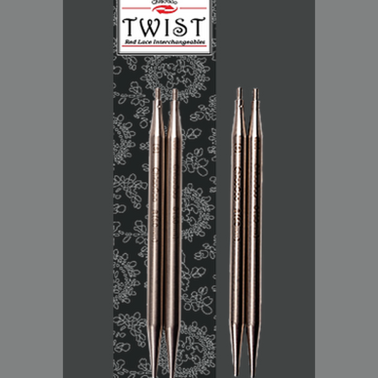 ChiaoGoo TWIST Lace Stainless Steel Interchangeable Tips – 13cm / 5"