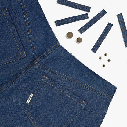 Jeans Hardware Kit | Aged Brass, Pewter & Matte Black