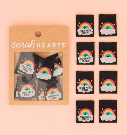 Made with Magic - Sewing Woven Labels by Sarah Hearts