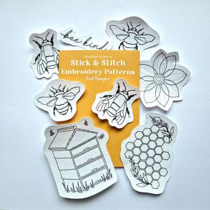 Stick & Stitch Embroidery Packs by Blackbird & Bloom