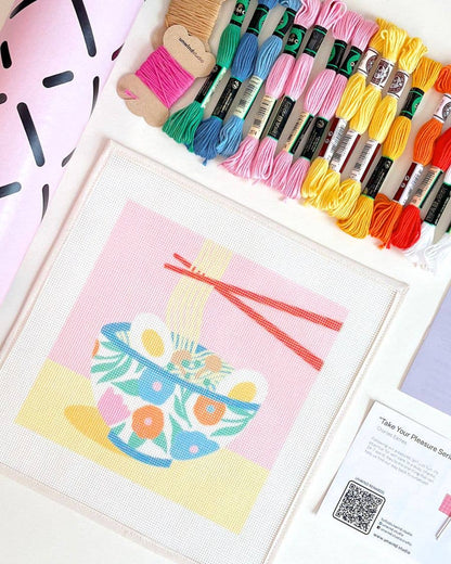 Ramen Night - Needlepoint Kit 🍜