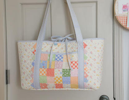 Quilted Tote & Wristlet Pattern By My Sew Quilty Life (Printed)
