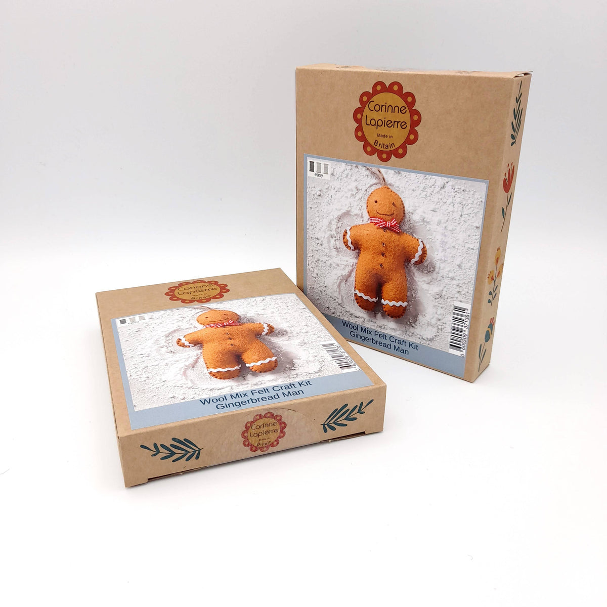 Gingerbread Man - Felt Craft Mini Kit