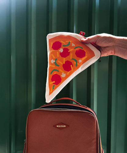 Foodie Canvas Zipper Pouches by Maivan Goodies Co.