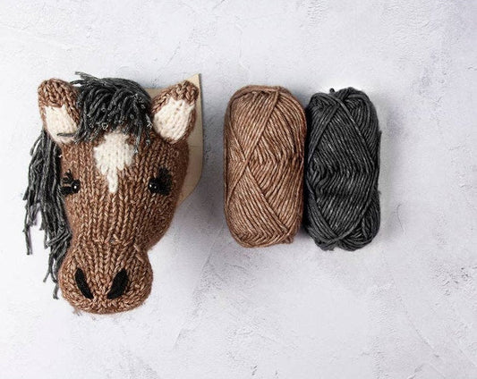 Horse Head Knitting Kit by Sincerely Louise