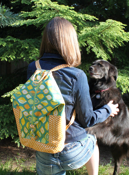 Bugsy Backpack Bag - Sewing Pattern