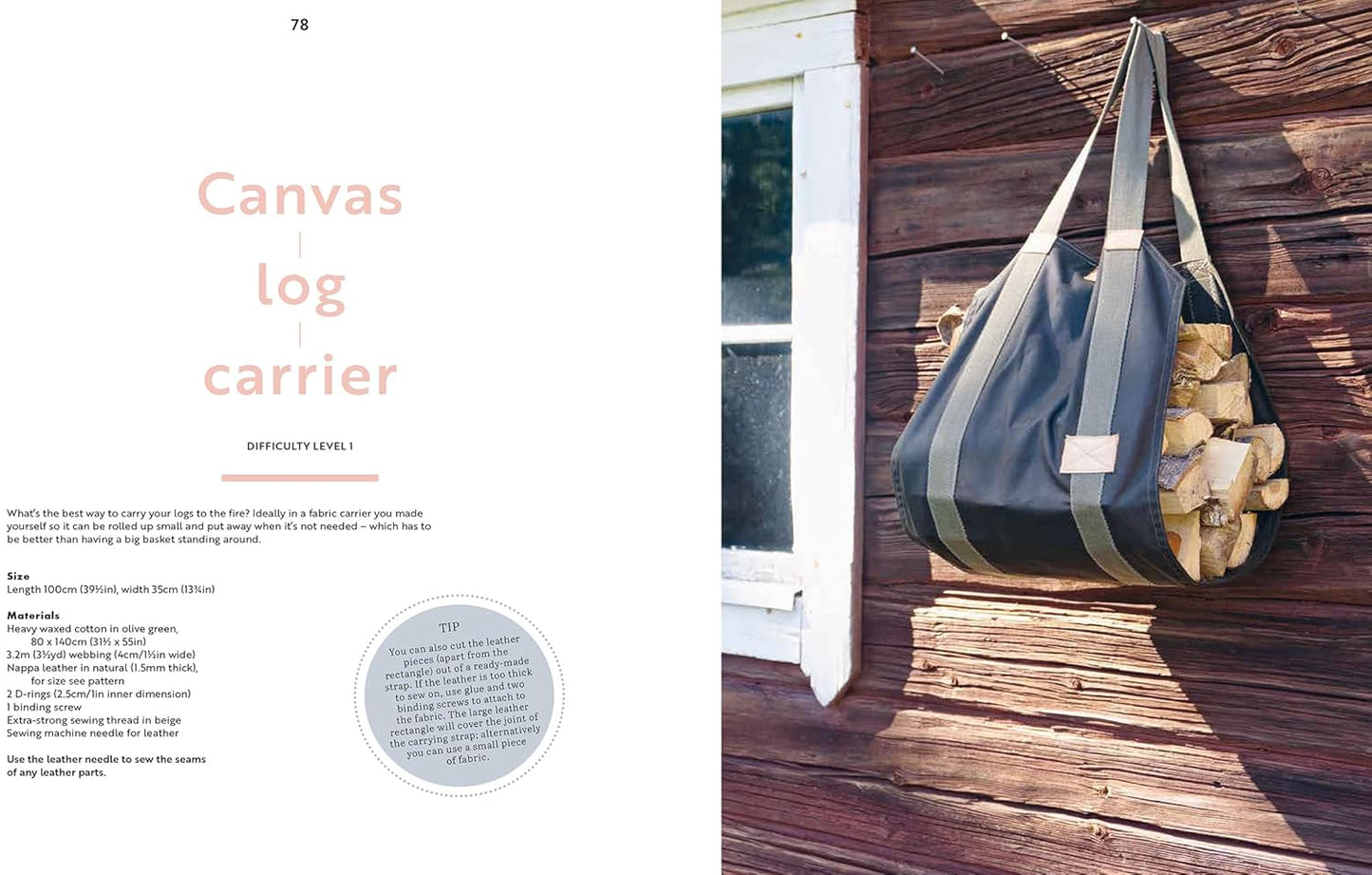 Sewing with Heavy Duty Fabrics: Practical Projects To Last by Laura Sinikka Wilhelm
