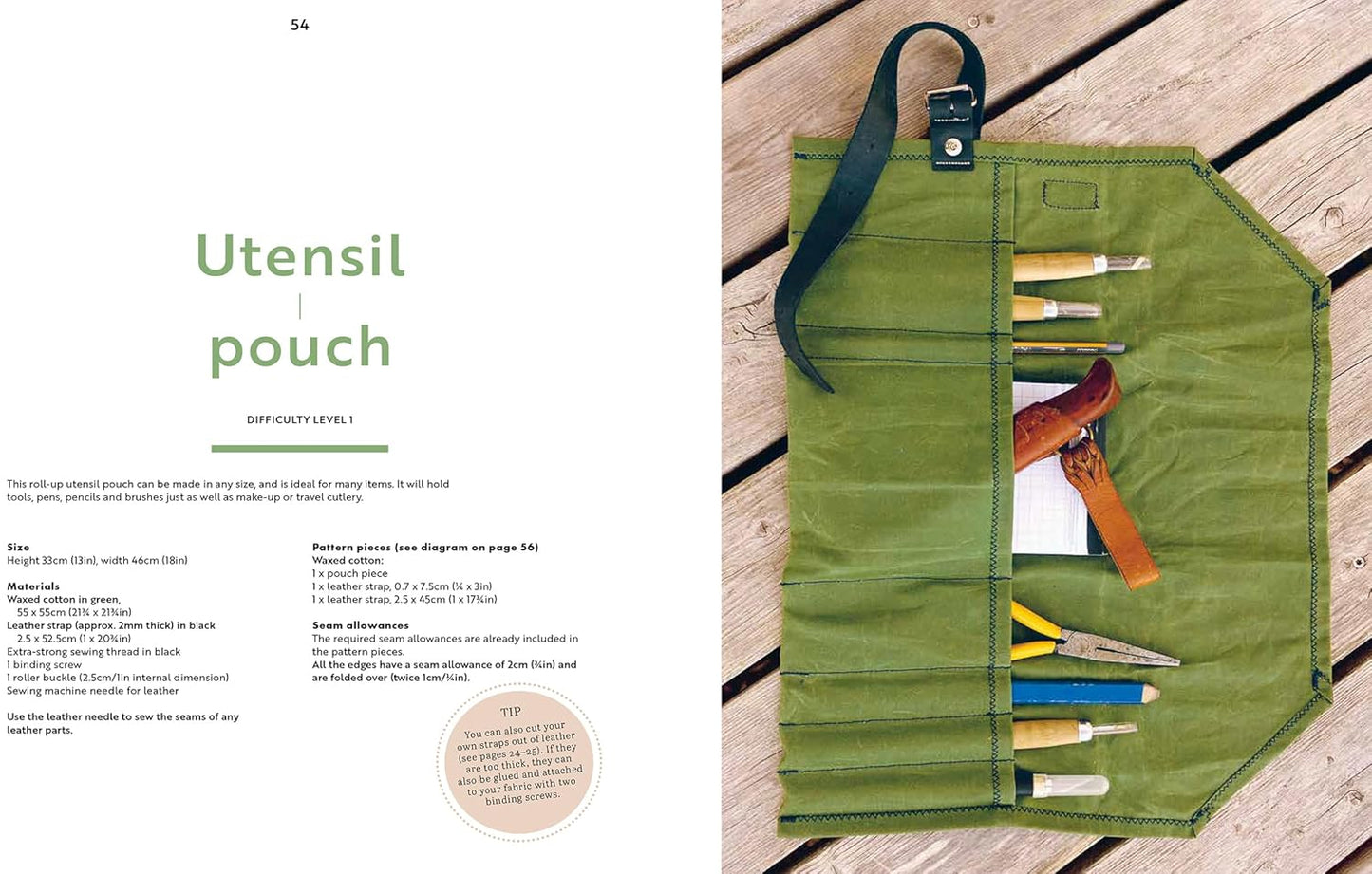 Sewing with Heavy Duty Fabrics: Practical Projects To Last by Laura Sinikka Wilhelm