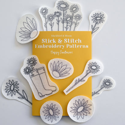 Stick & Stitch Embroidery Packs by Blackbird & Bloom