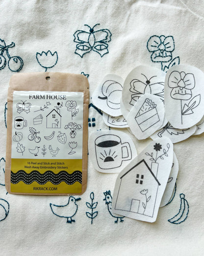 Stick and Stitch Embroidery Patterns by Rikrack