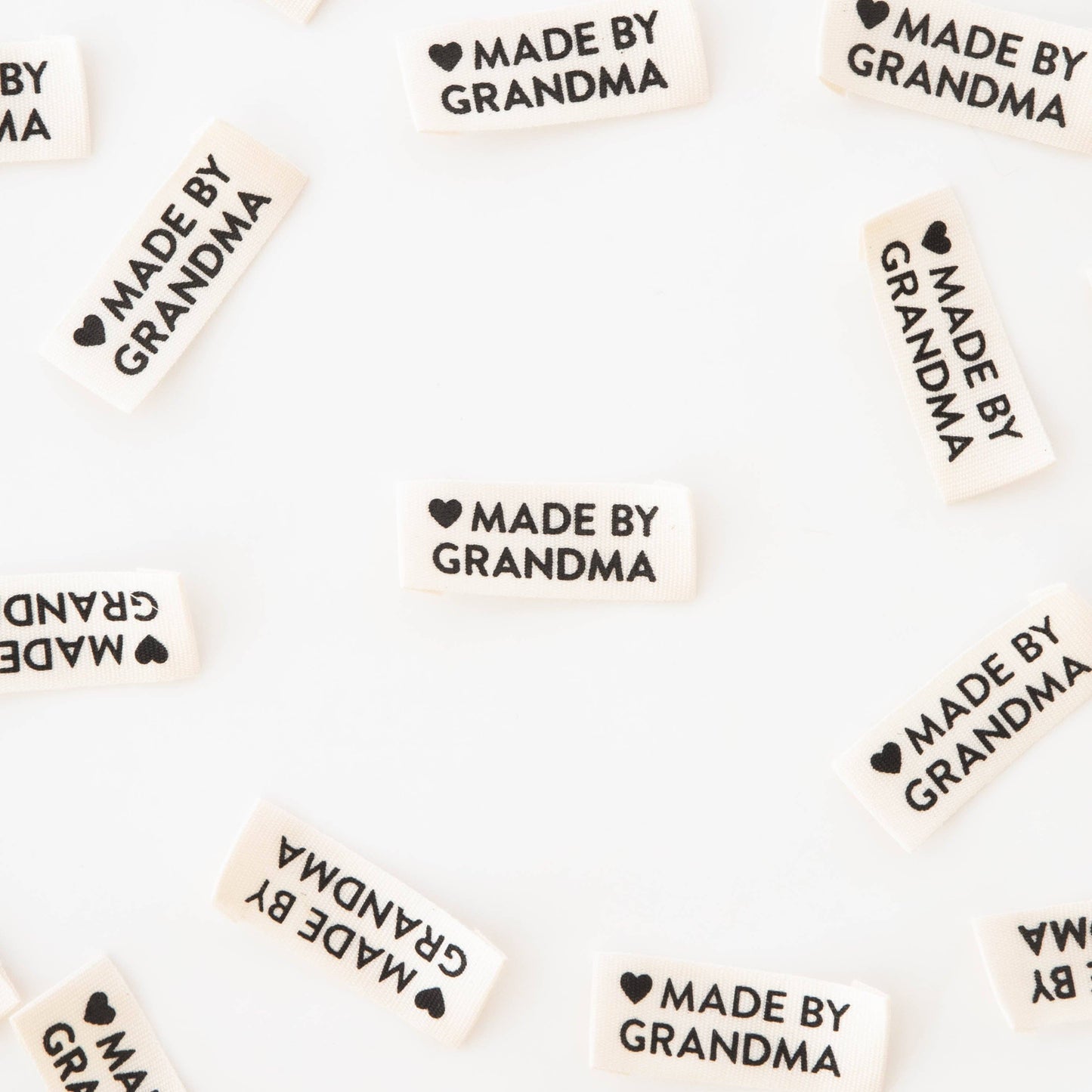 Made by Grandma - Organic Cotton Sewing Labels