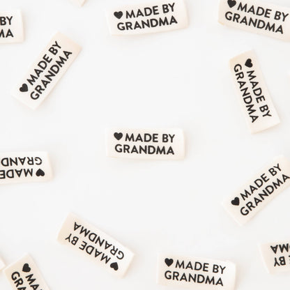 Made by Grandma - Organic Cotton Sewing Labels