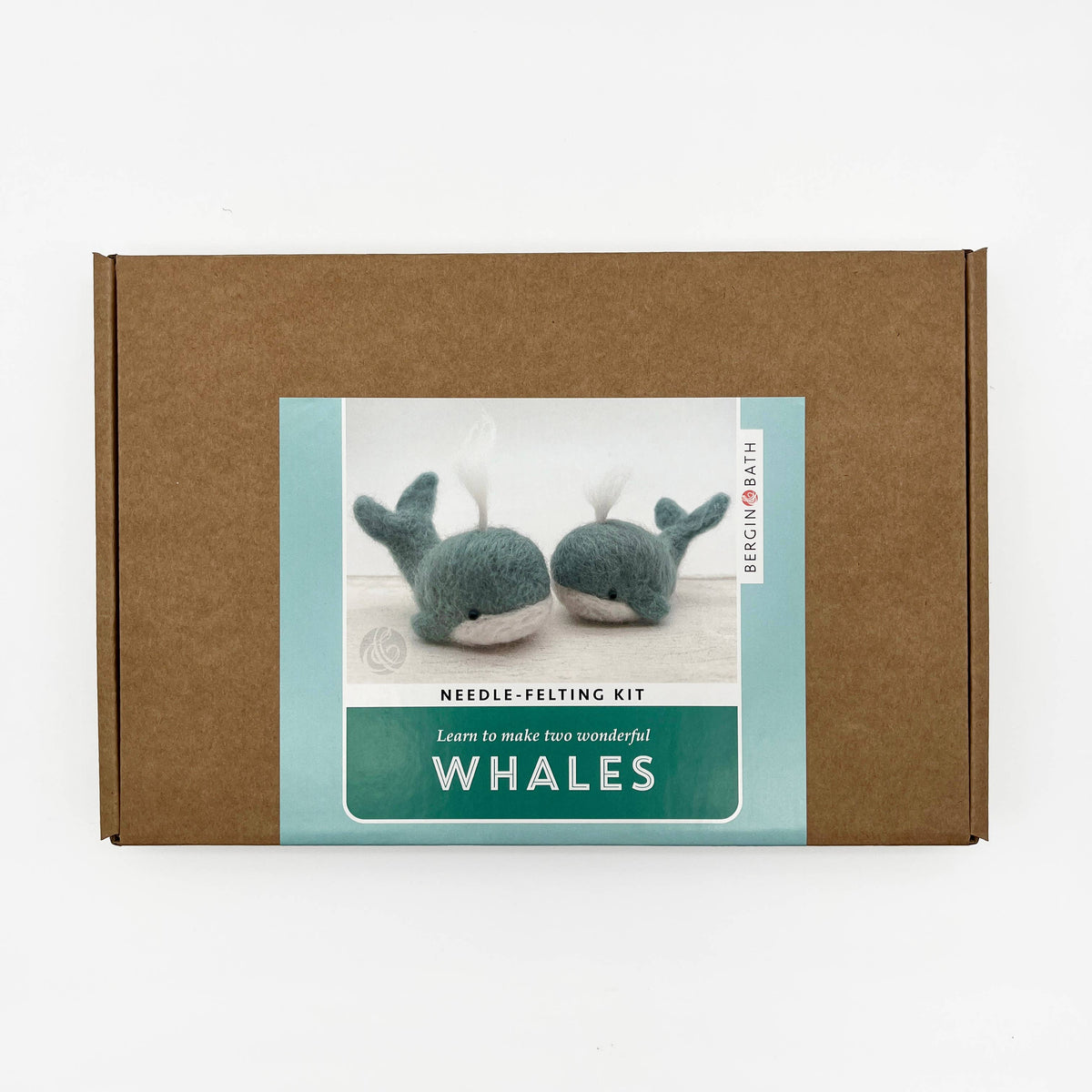 Whale - Needle Felting Kit