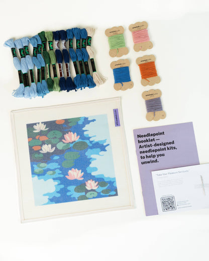 Claude Monet - Water Lilies - Needlepoint Kit