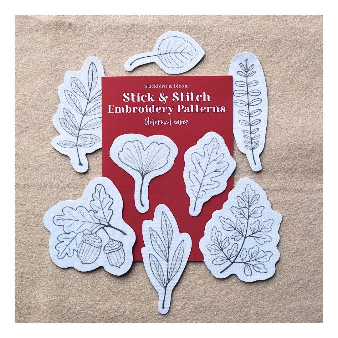 Stick & Stitch Embroidery Packs by Blackbird & Bloom