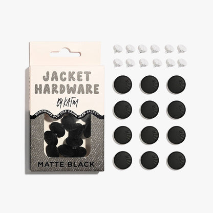 Jacket Hardware Kit | Silver, Matte Black & Aged Copper