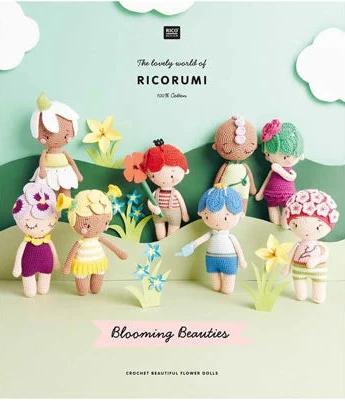 Blooming Beauties by Ricorumi - Crochet Book