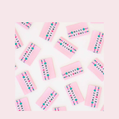 Made by Me Friendship Bracelet - Sewing Woven Labels by Sarah Hearts