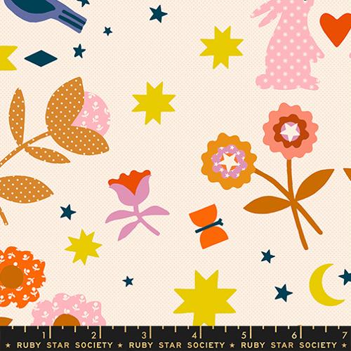 Mystic Fable by Ruby Star Society - Natural (Per ½ Meter)