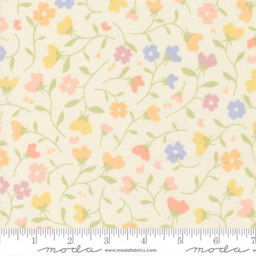 Pastel Prairie by My Sew Quilty Life - Porcelain (Per ½ Meter)