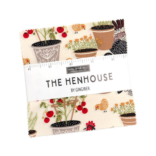 The Henhouse Charm Pack - (5" Squares)
