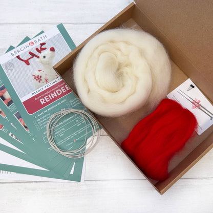 Reindeer - Needle Felting Kit