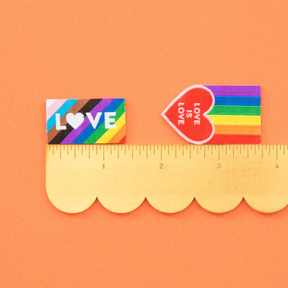 Pride Rainbow - Iron-on Label Multipack