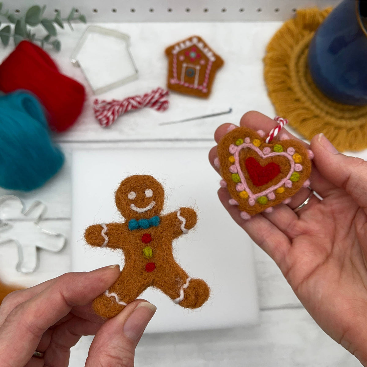Gingerbread - Needle Felting Kit