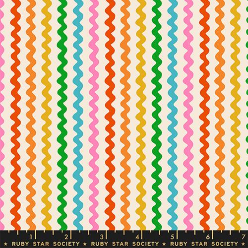 1 800 Notion - RickRack - Shell- Ruby Star Society (Per ½ Meter)