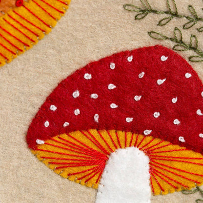 Toadstool Appliqué - Embriodery Craft Kit