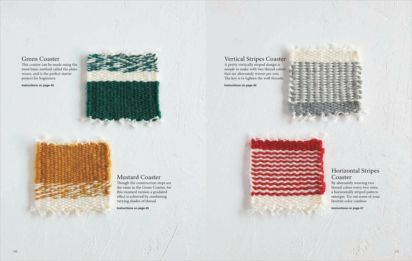Small Loom Weaving: Easy Projects For Beginners by Ichi.co