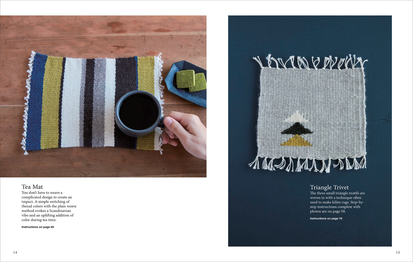 Small Loom Weaving: Easy Projects For Beginners by Ichi.co