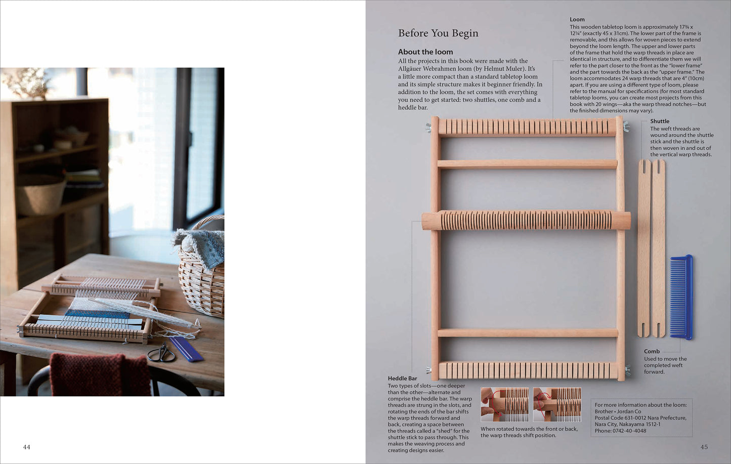 Small Loom Weaving: Easy Projects For Beginners by Ichi.co