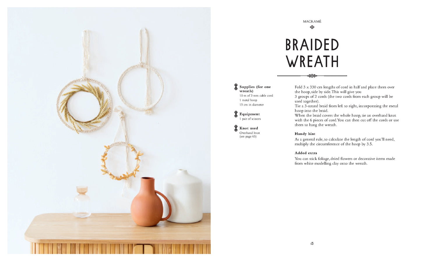 Macramé 25 Super Simple Projects For Your Home by Francoise Vauzeilles