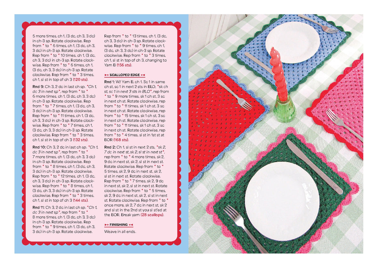 The Crochet Deck Patterns and Tips for 30 Projects by Sarah Wakeham and Indie Child