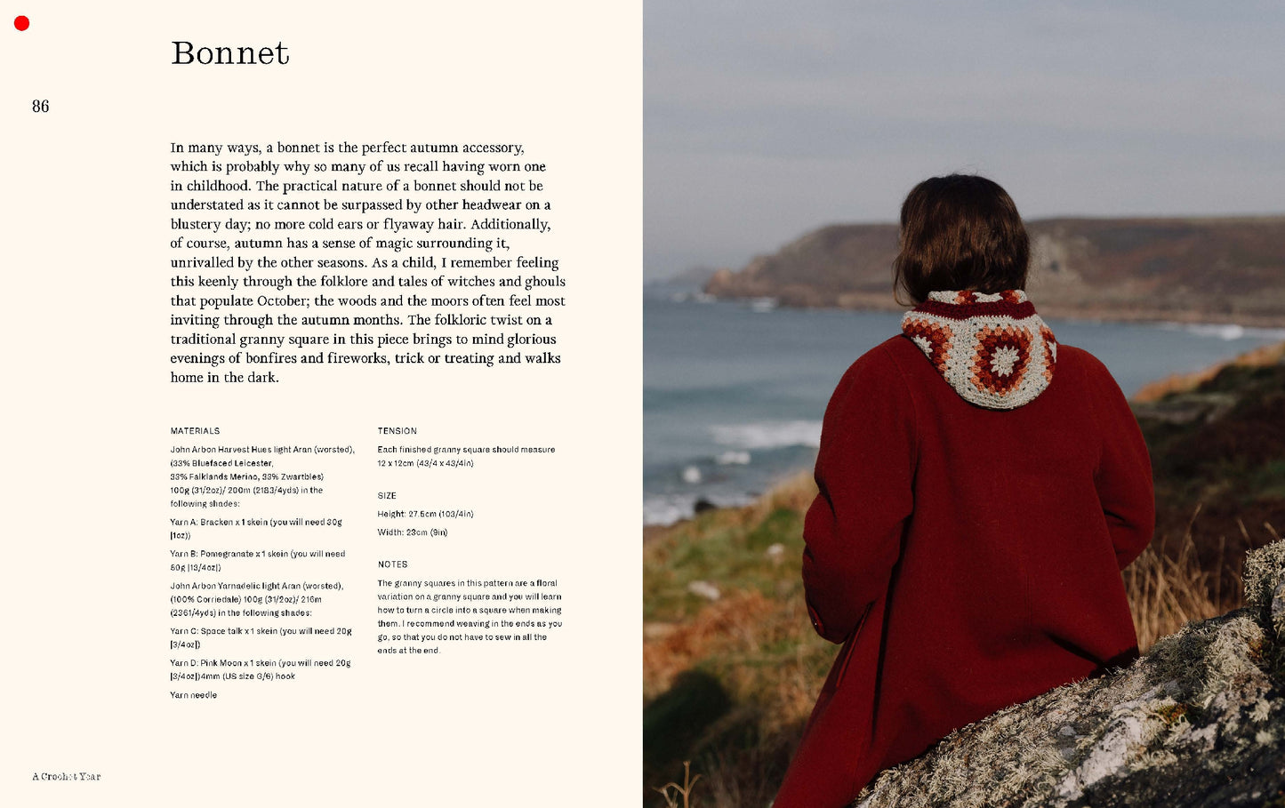 A Crochet Year: 20 Striking and Seasonal Projects by Zoë Curtis