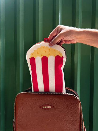 Foodie Canvas Zipper Pouches by Maivan Goodies Co.