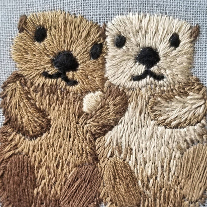 Otterly Adorable - Embroidery Kit