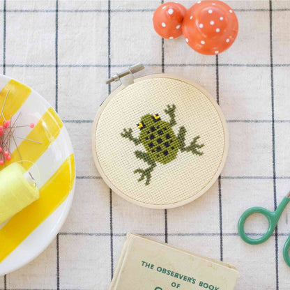 Frog Cross Stitch Kit