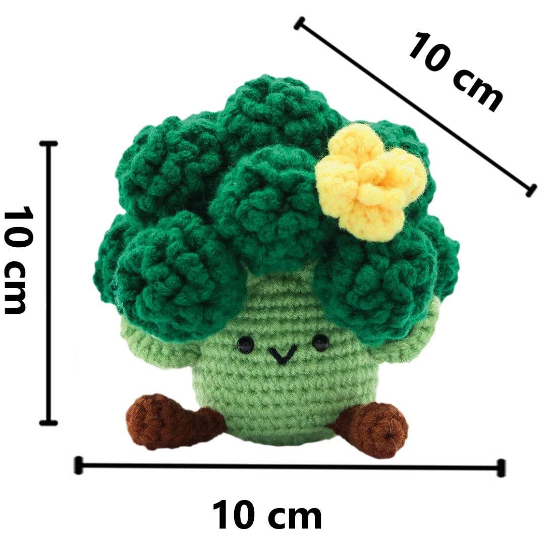Mini Brocoli Buddy - DIY Crochet Kit