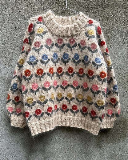 Anemone Sweater (Kids) by Knitting for Olive | Printed Pattern