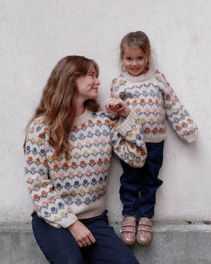 Anemone Sweater (Kids) by Knitting for Olive | Printed Pattern