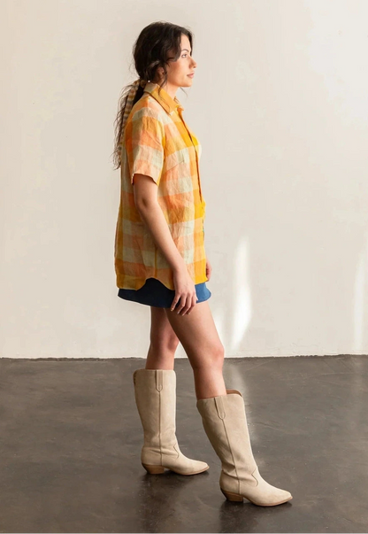 Butano Button Up - Sizes XS-7X - Paper Pattern