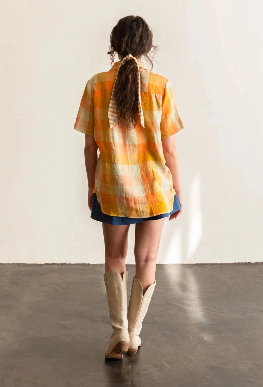 Butano Button Up - Sizes XS-7X - Paper Pattern