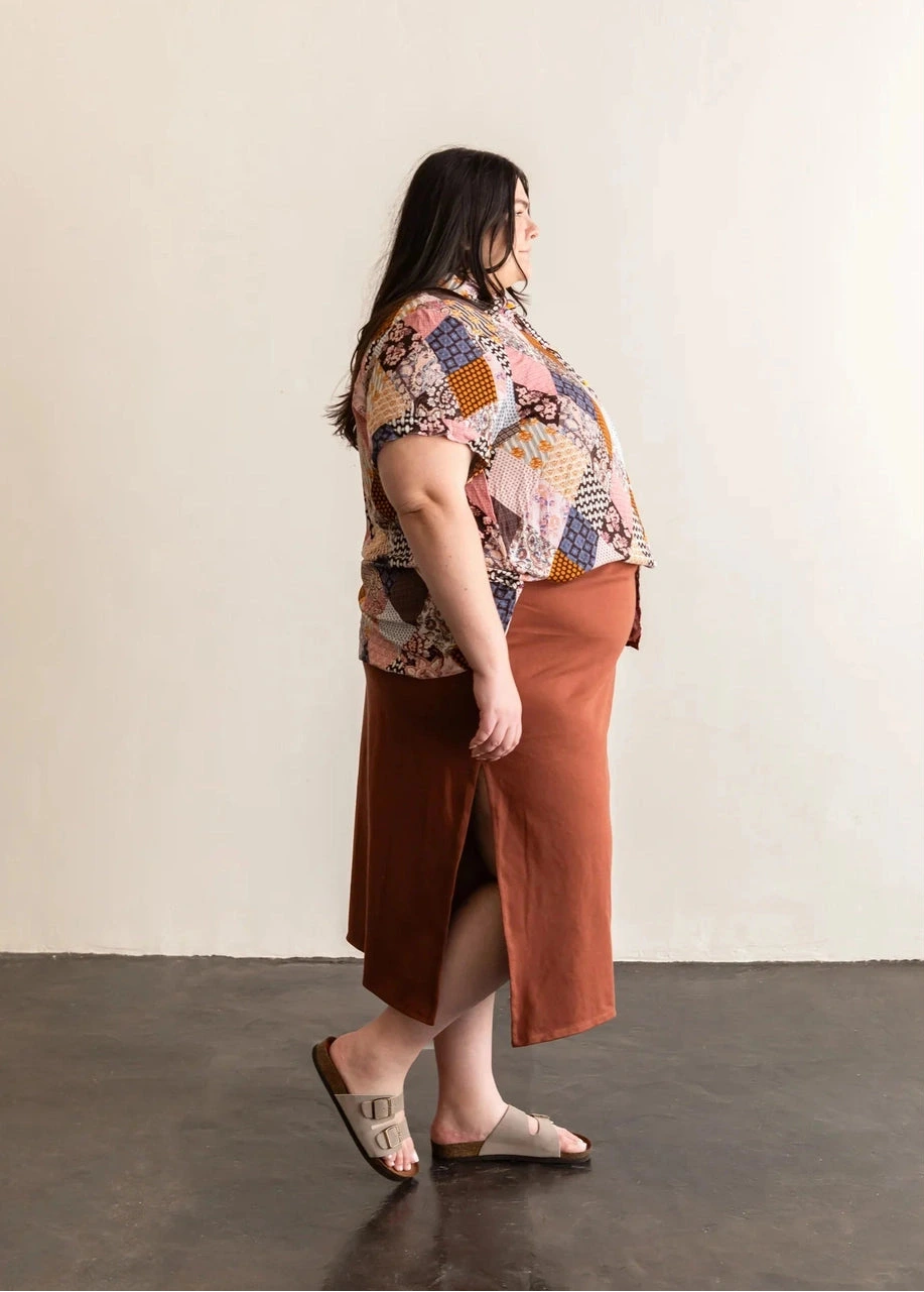 Butano Button Up - Sizes XS-7X - Paper Pattern